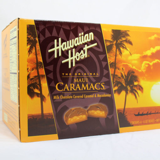 Hawaiian Host Maui Caramacs 6-Pack - Aloha Island Lei