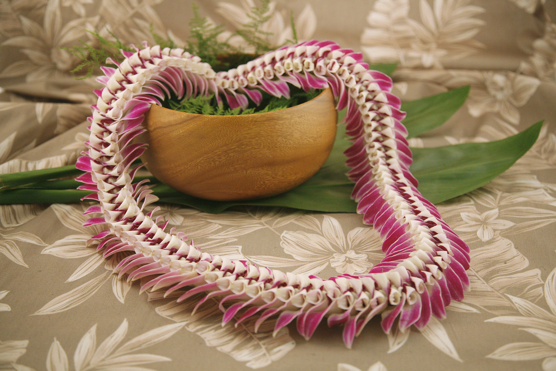 Mala (mahlah) Aloha Island Lei